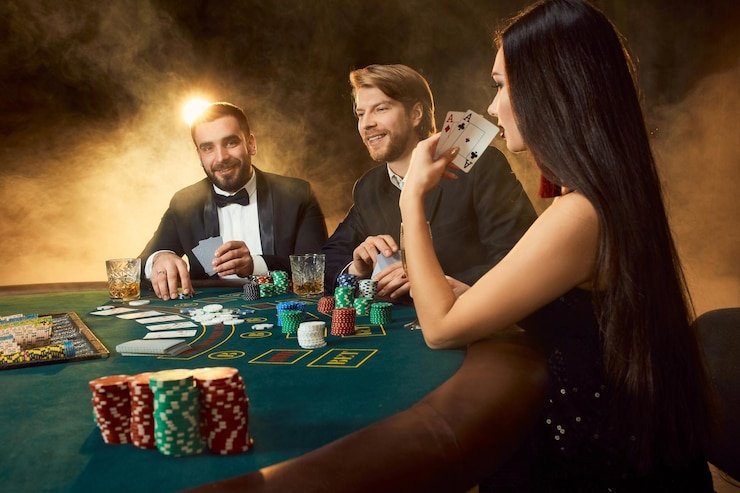 Antarmuka dashboard oceanslot dengan pilihan permainan slot dan meja dealer